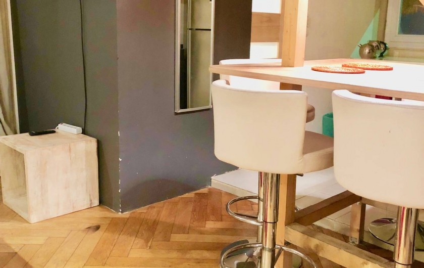 Location de vacances - Appartement à Monaco-Ville - côté repas