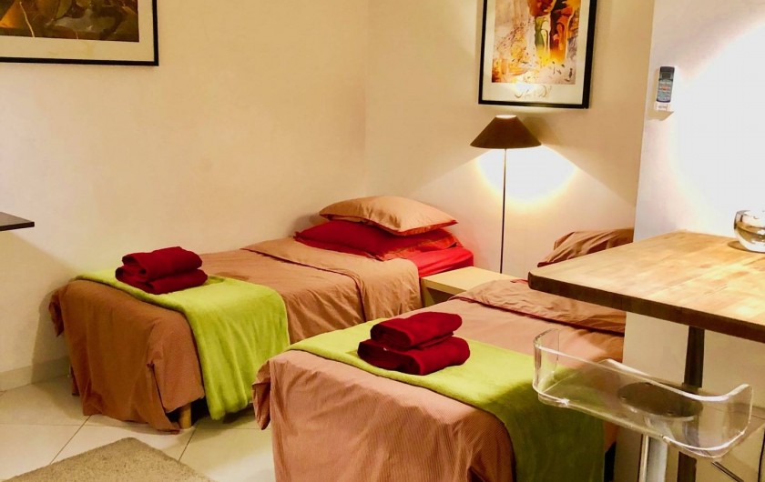 Location de vacances - Appartement à Monaco-Ville - Le STUDIO du Rez de chaussée 28 M2