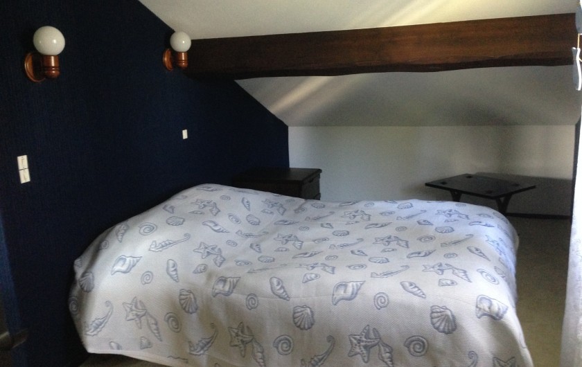 Location de vacances - Villa à Blonville-sur-Mer - Chambre avec it double 140 X 190 au 1er étage