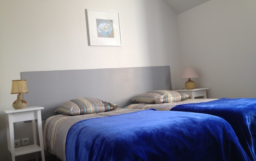 Location de vacances - Appartement à Noisy-sur-École - Chambre 2 lits