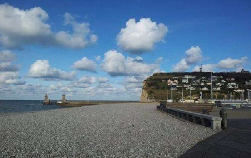 Location de vacances - Gîte à Saint-Sauveur-d'Émalleville - La plage de Fécamp