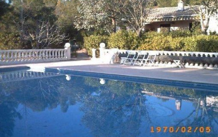 Location de vacances - Villa à Roquebrune-sur-Argens