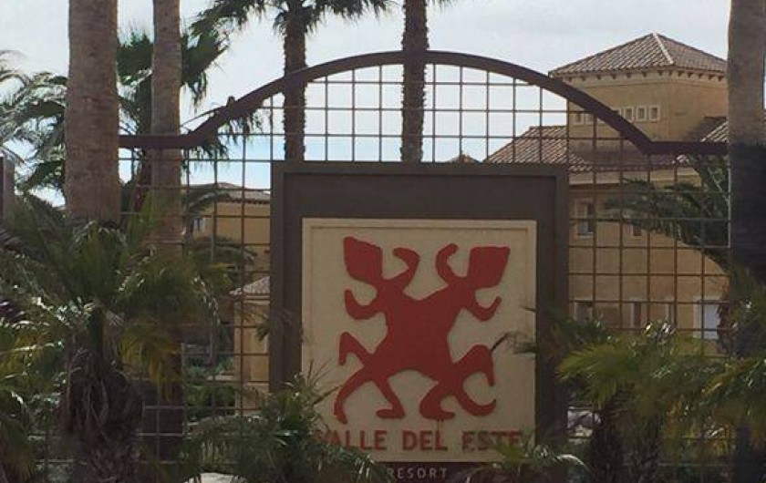 Location de vacances - Appartement à Vera - Entrée du golf