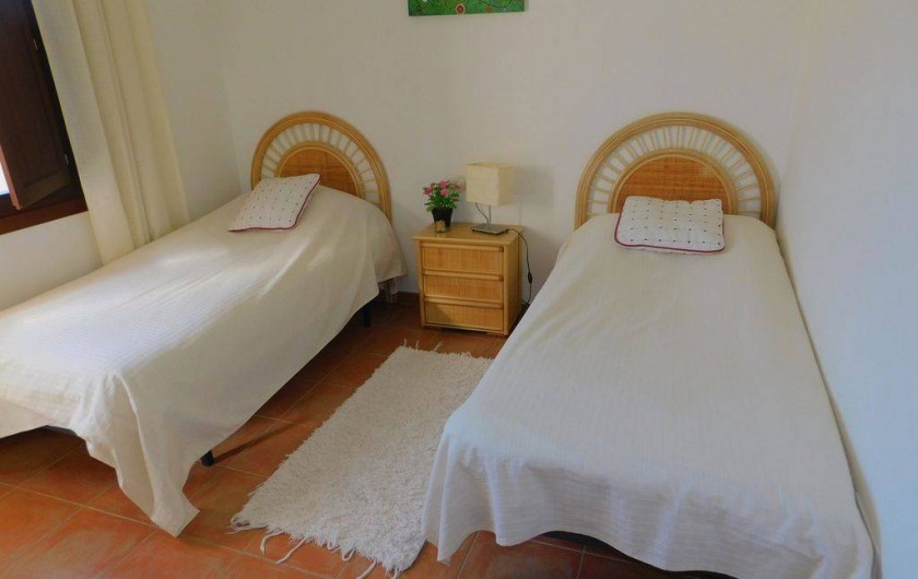 Location de vacances - Appartement à Vera - chambre avec 2 lits de 90X200
