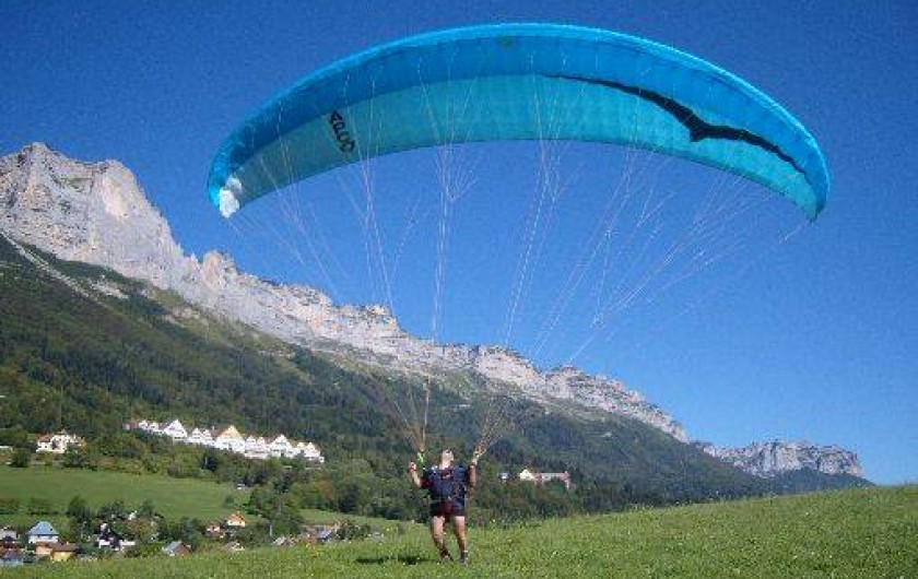 Location de vacances - Chalet à Saint-Hilaire - parapente