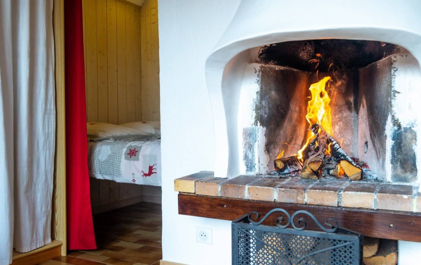 Location de vacances - Chalet à Saint-Hilaire - coin nuit lit 140/190