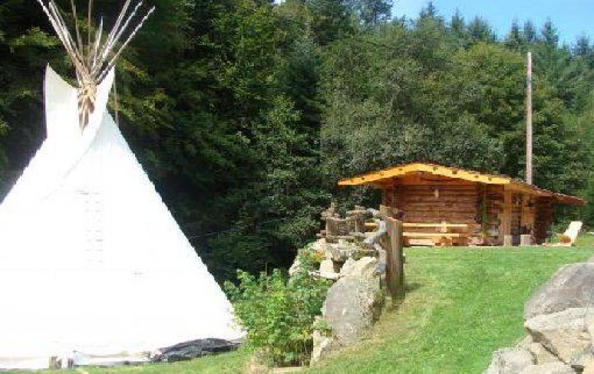 Location de vacances - Tipi à Le Hohwald