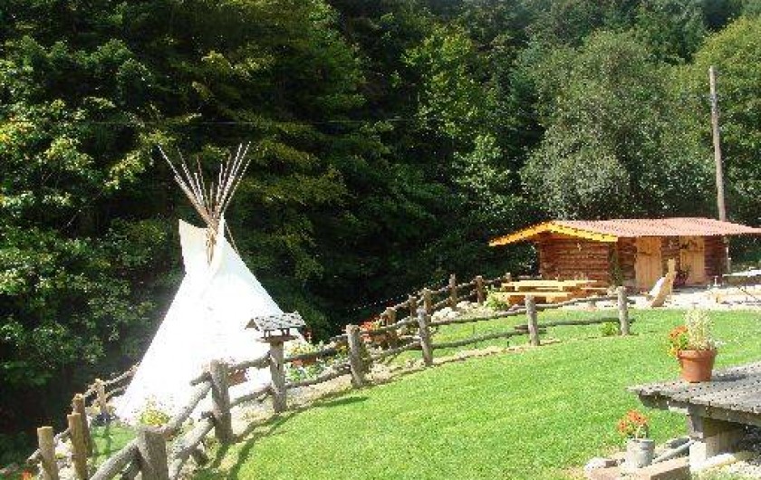 Location de vacances - Tipi à Le Hohwald