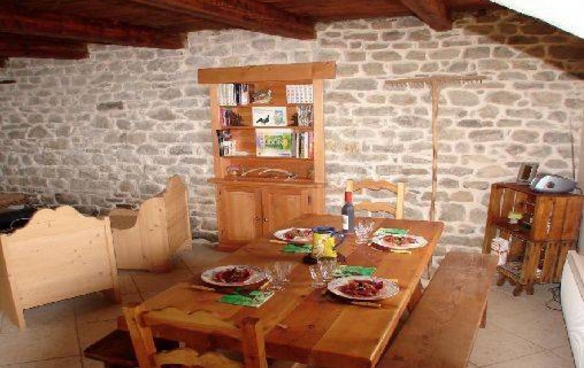 Location de vacances - Chalet à Montricher-Albanne