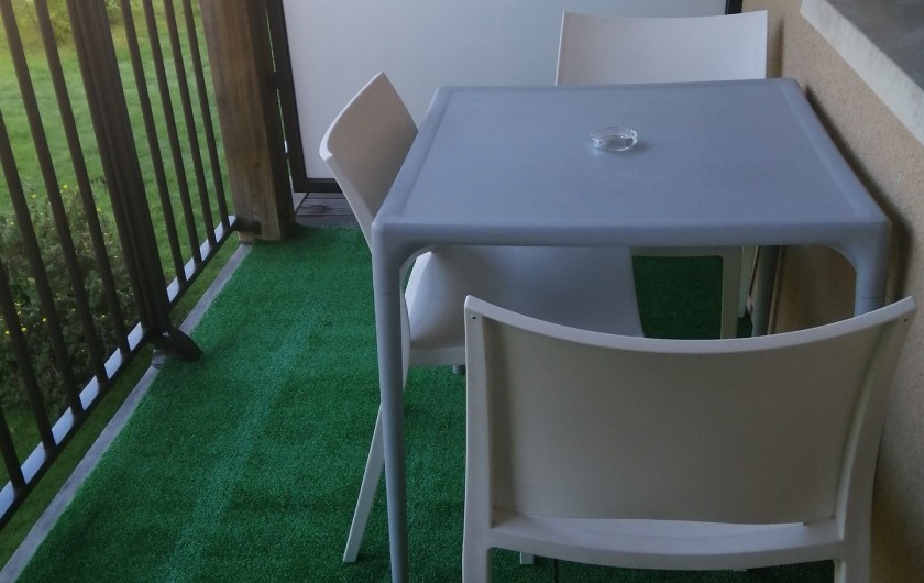 Location de vacances - Appartement à Équemauville - Balcon