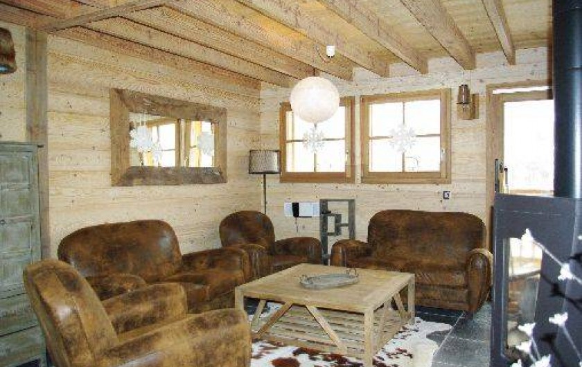 Location de vacances - Chalet à Manigod - Salon