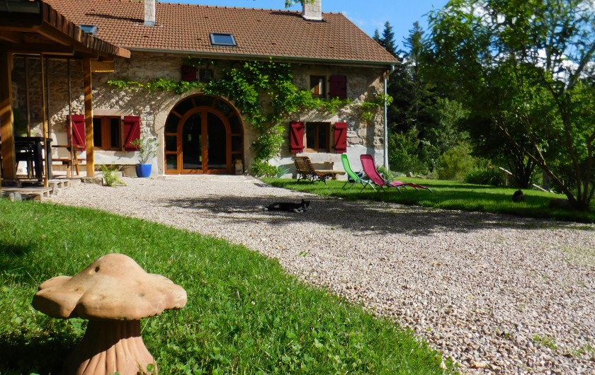 Location de vacances - Gîte à Arrentès-de-Corcieux - FACADE ARRIVEE