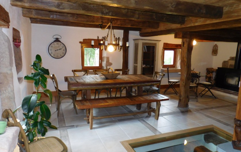 Location de vacances - Gîte à Arrentès-de-Corcieux - Salle à manger
