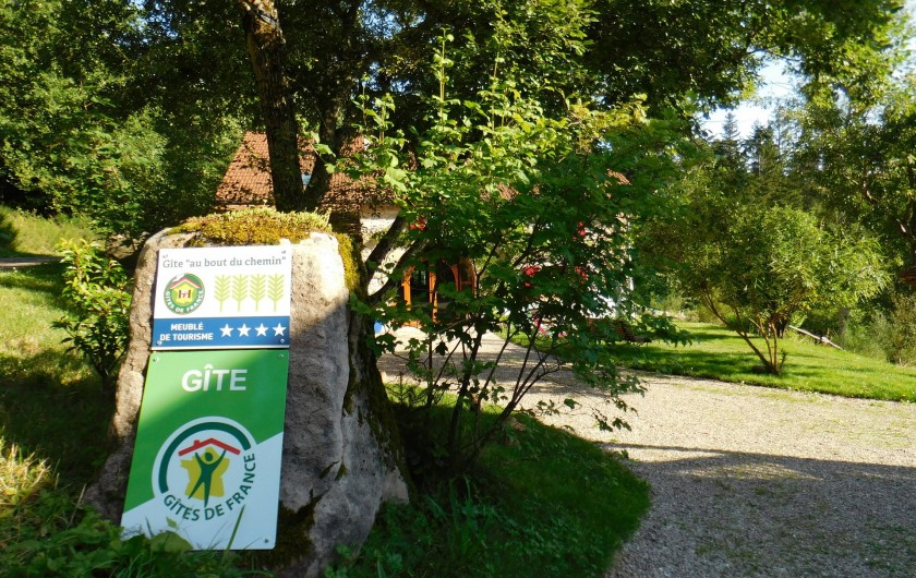 Location de vacances - Gîte à Arrentès-de-Corcieux - Le gite - votre arrivée