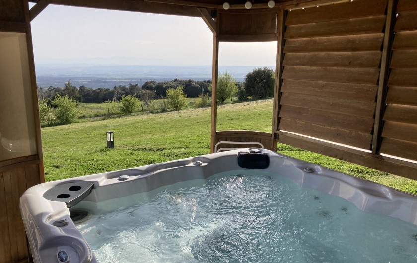 Location de vacances - Appartement à Saissac - SPA face à la vue
