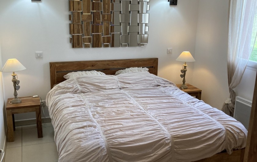 Location de vacances - Appartement à Saissac - chambre avec grand lit