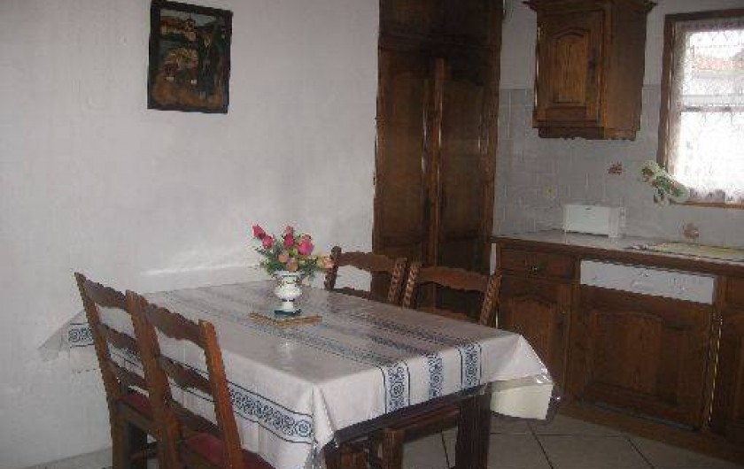 Location de vacances - Gîte à Saint-Étienne-de-Baïgorry - coin séjour