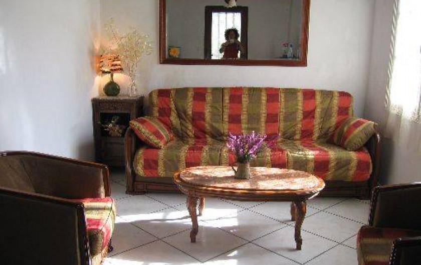 Location de vacances - Gîte à Saint-Étienne-de-Baïgorry - salon