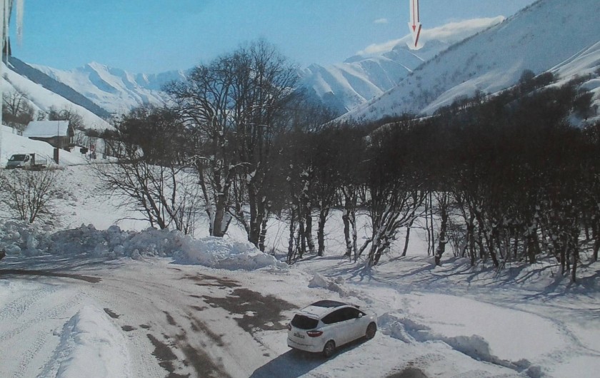 Location de vacances - Appartement à Saint-Sorlin-d'Arves - vue de l'appartement à gauche sur les Aiguilles d'Arves