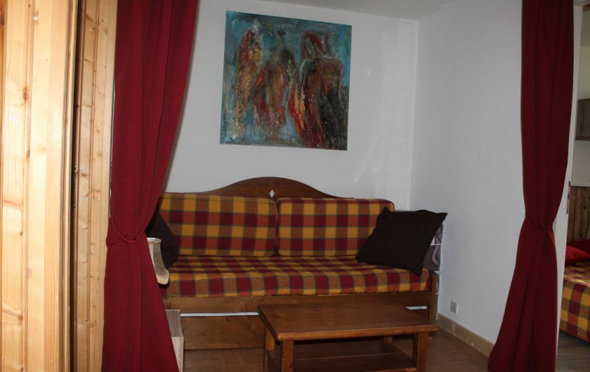 Location de vacances - Appartement à Saint-Sorlin-d'Arves - chambre 4 sur palier mezzanine 2 lits 80/190
