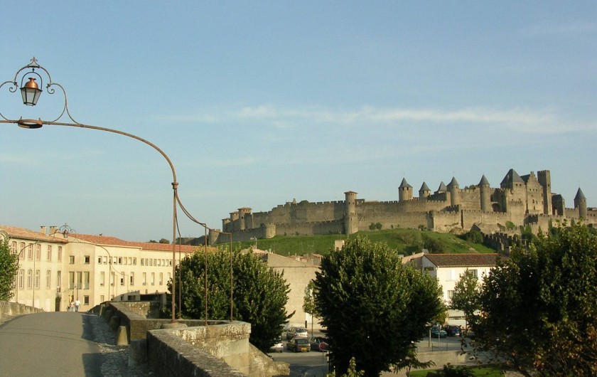 Location de vacances - Gîte à Carcassonne - du pont vieux   LA  CITEE