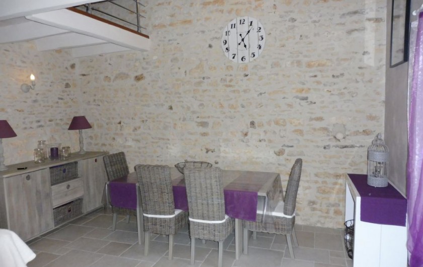 Location de vacances - Villa à Cellefrouin - RDC SALLE A MANGER