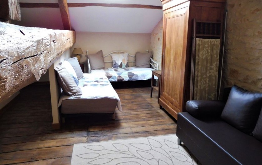 Location de vacances - Villa à Cellefrouin - ETAGE MEZZANINE