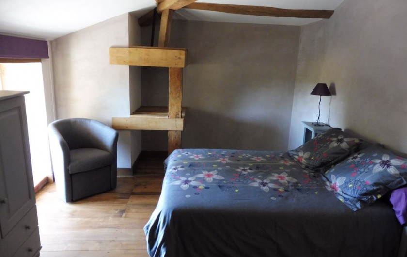 Location de vacances - Villa à Cellefrouin - RDC CHAMBRE LIT 140X200