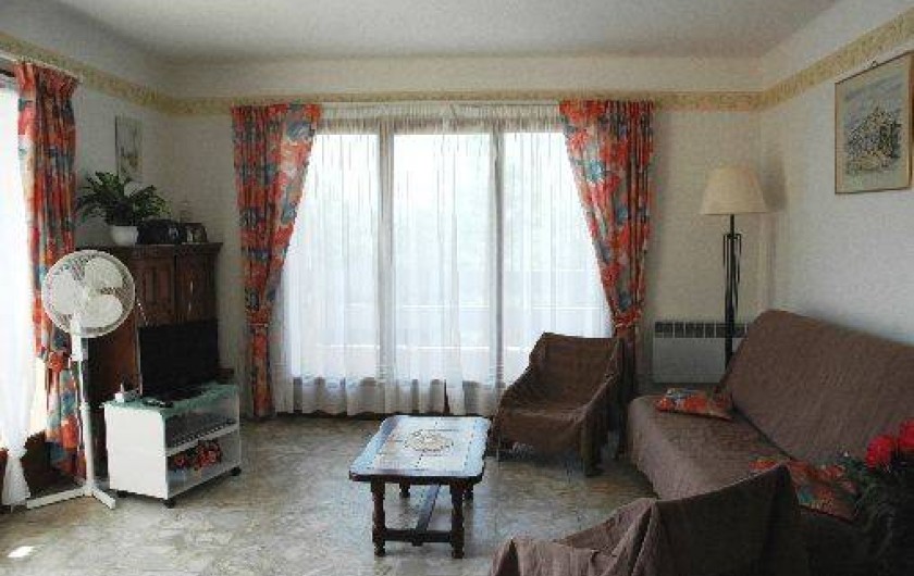 Location de vacances - Gîte à Alata - Le séjour côté salon