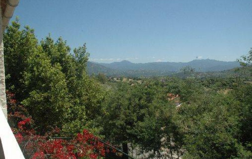 Location de vacances - Gîte à Alata - Vue depuis le gîte