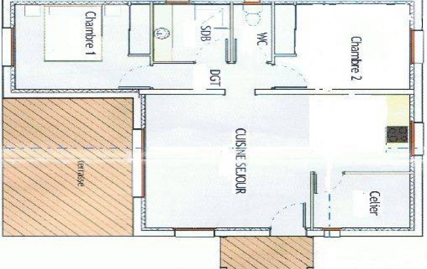 Location de vacances - Villa à Lecci