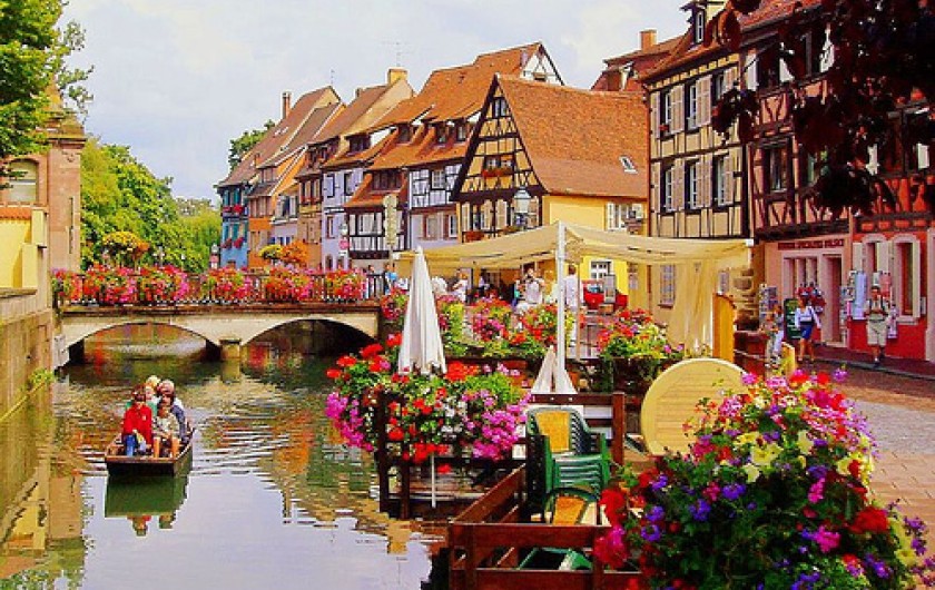 Location de vacances - Gîte à Kaysersberg - COLMAR en été à 9 kms des gîtes