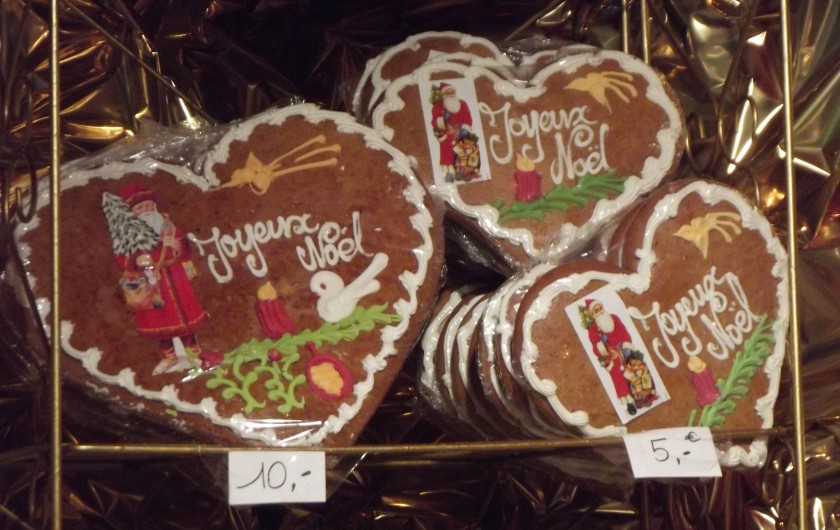 Location de vacances - Gîte à Kaysersberg - Quelques pains d'épices traditionnels