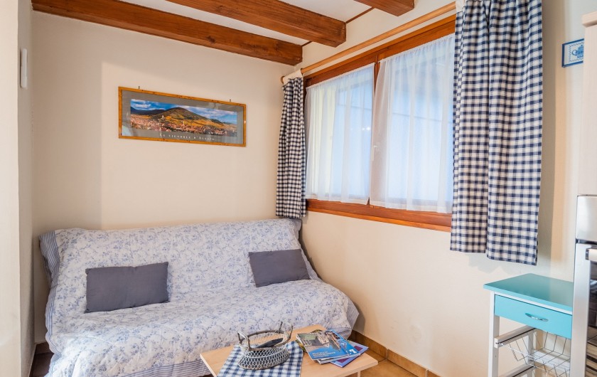 Location de vacances - Gîte à Kaysersberg - Coin salon dans la pièce principale