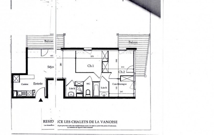 Location de vacances - Appartement à Villarodin-Bourget