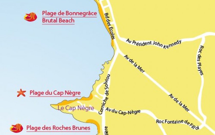 Location de vacances - Villa à Six-Fours-les-Plages