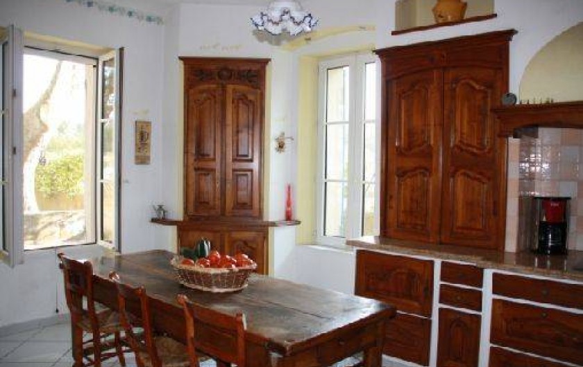 Location de vacances - Mas à Montfavet - Cuisine équipée