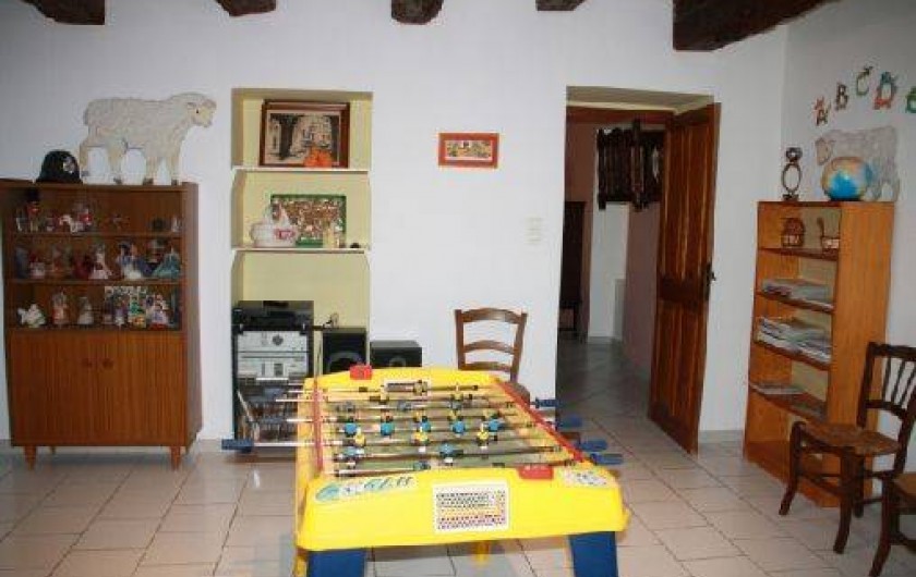 Location de vacances - Mas à Montfavet - Salle de jeux