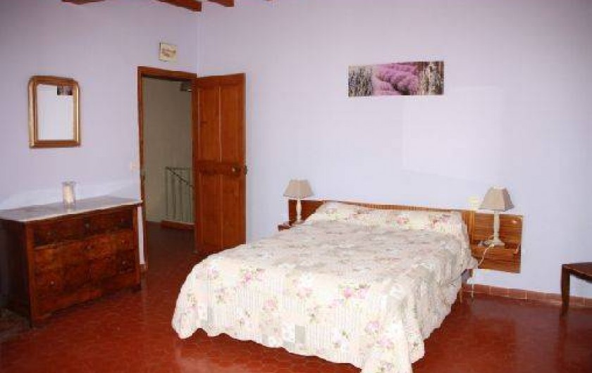Location de vacances - Mas à Montfavet - Chambre lavande