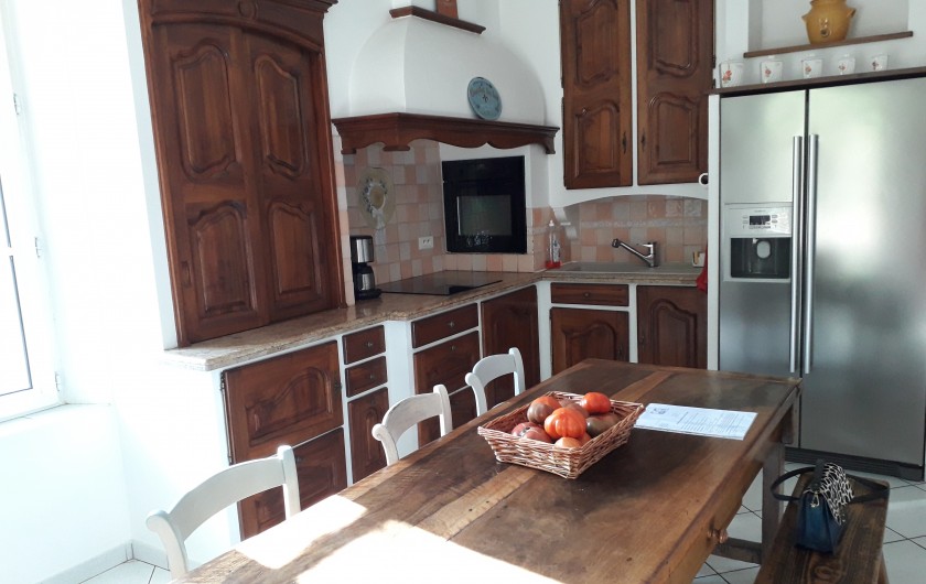 Location de vacances - Mas à Montfavet - cuisine équipée