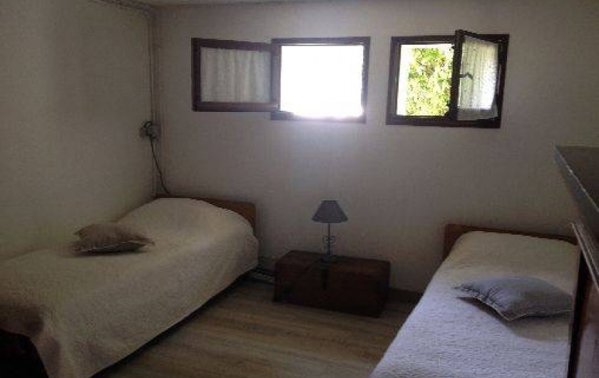 Location de vacances - Chalet à Menthon-Saint-Bernard - Chambre N°4 2 lits simples