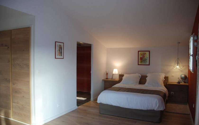 Location de vacances - Chambre d'hôtes à Saint-Magne-de-Castillon - Chambre Terracotta