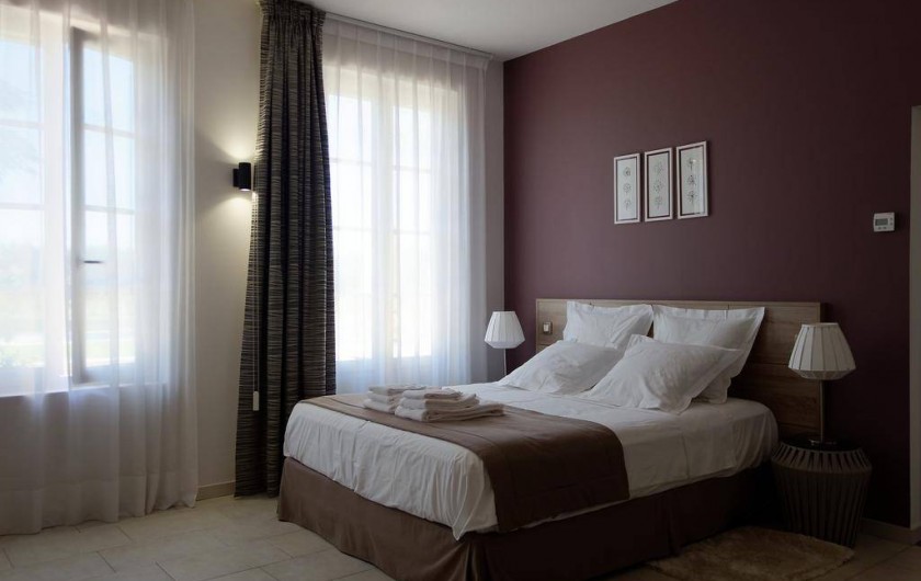 Location de vacances - Chambre d'hôtes à Saint-Magne-de-Castillon - Chambre Clématis