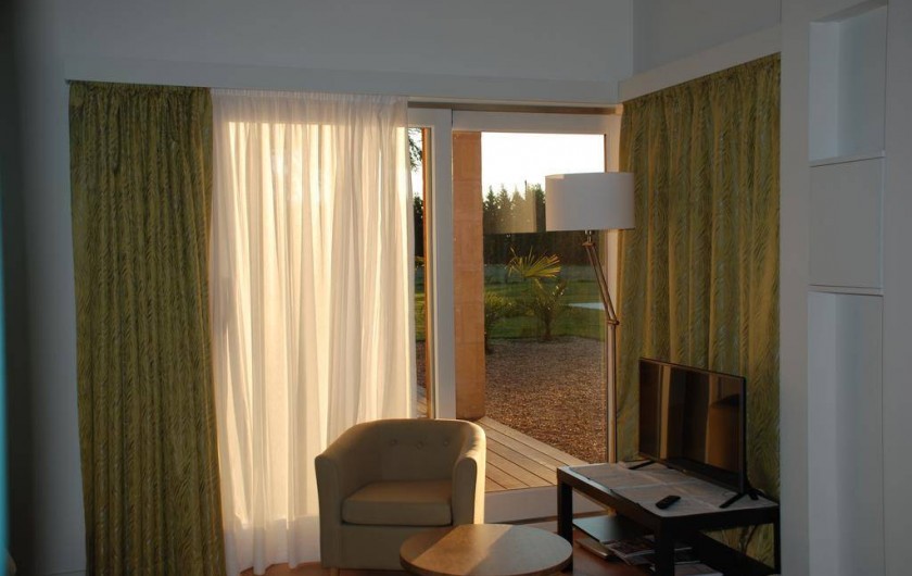 Location de vacances - Chambre d'hôtes à Saint-Magne-de-Castillon - Chambre Curaçao