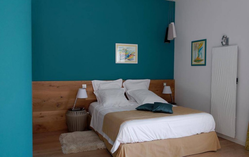 Location de vacances - Chambre d'hôtes à Saint-Magne-de-Castillon - Chambre Curaçao
