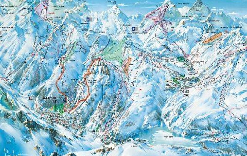 Location de vacances - Appartement à Tignes