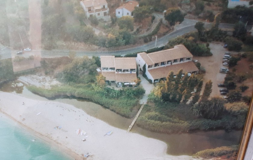 Location de vacances - Studio à Sagone - VUE AERIENNE DE LA RESIDENCE