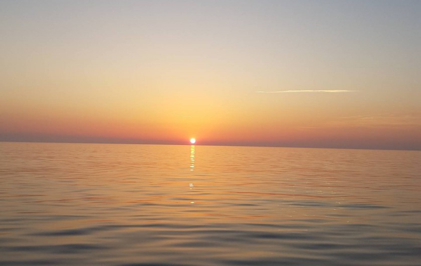 Location de vacances - Studio à Sagone - COUCHER DE SOLEIL