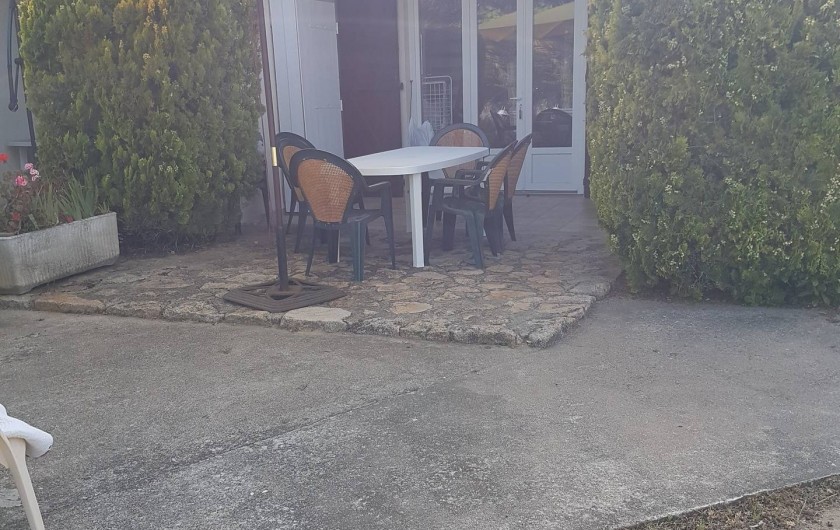 Location de vacances - Studio à Sagone - TERRASSE