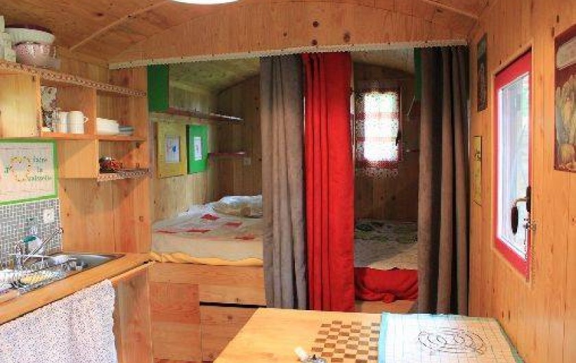 Location de vacances - Roulotte à Bessey